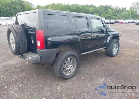 2007 Hummer H3 Suv z USA, uszkodzony, nr VIN 5GTDN13E378221483
